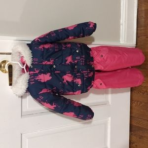 Girls snow suit